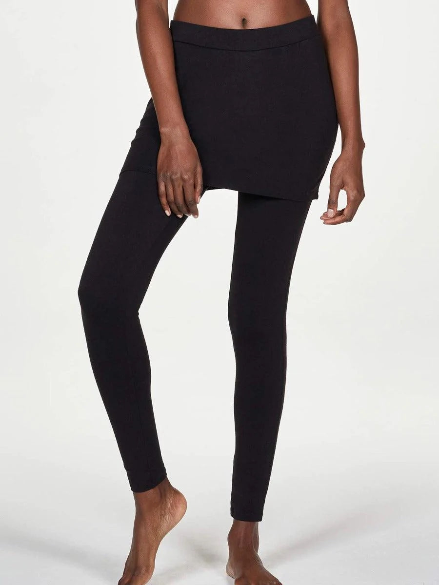 Thought Luxury Skirt Leggings - Black