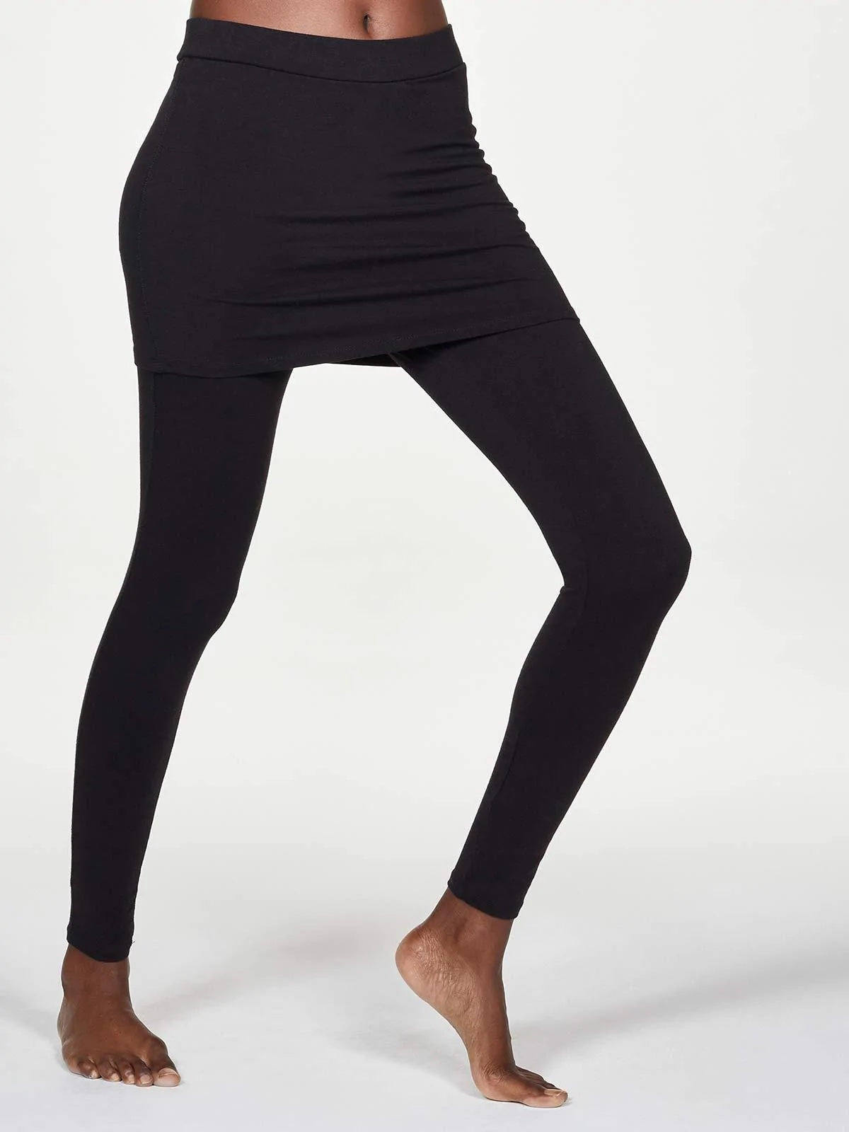 Thought Luxury Skirt Leggings - Black