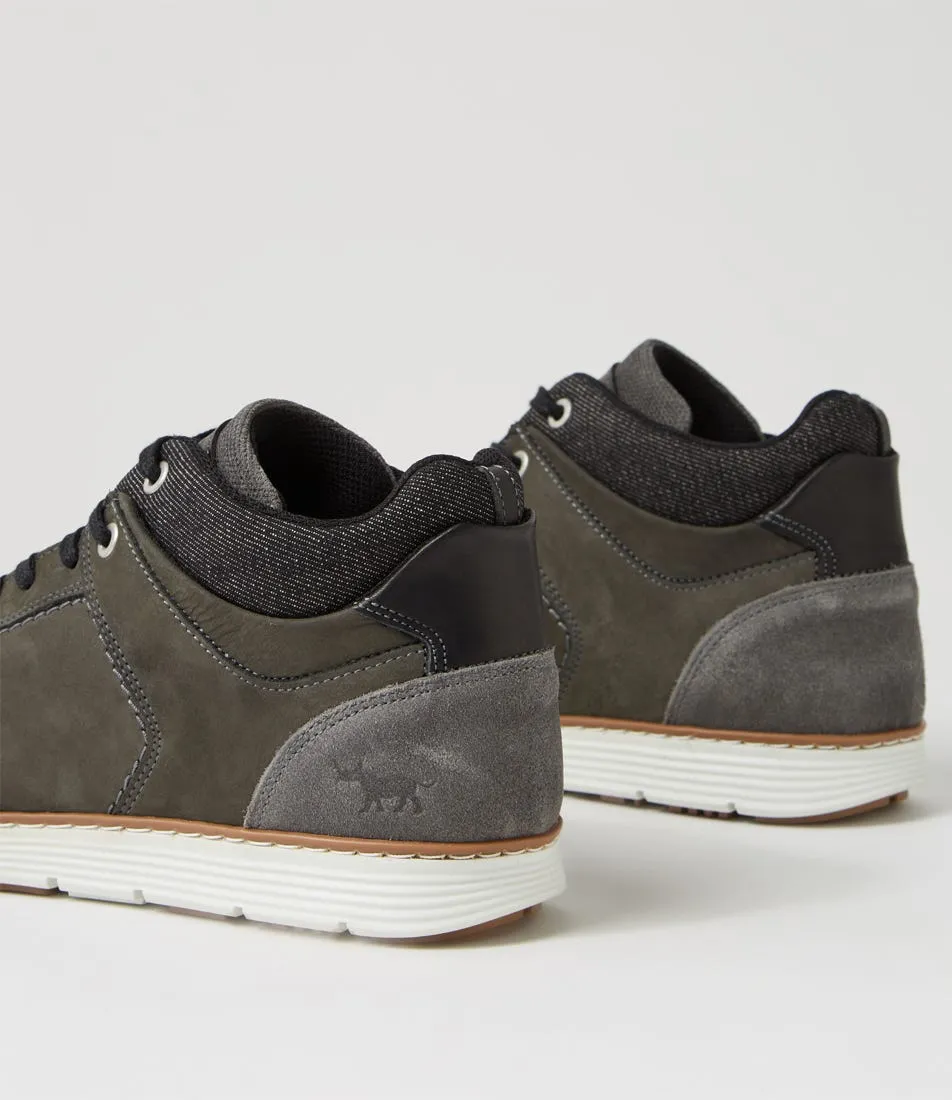 WILD RHINO Cape Smokey Leather Sneakers