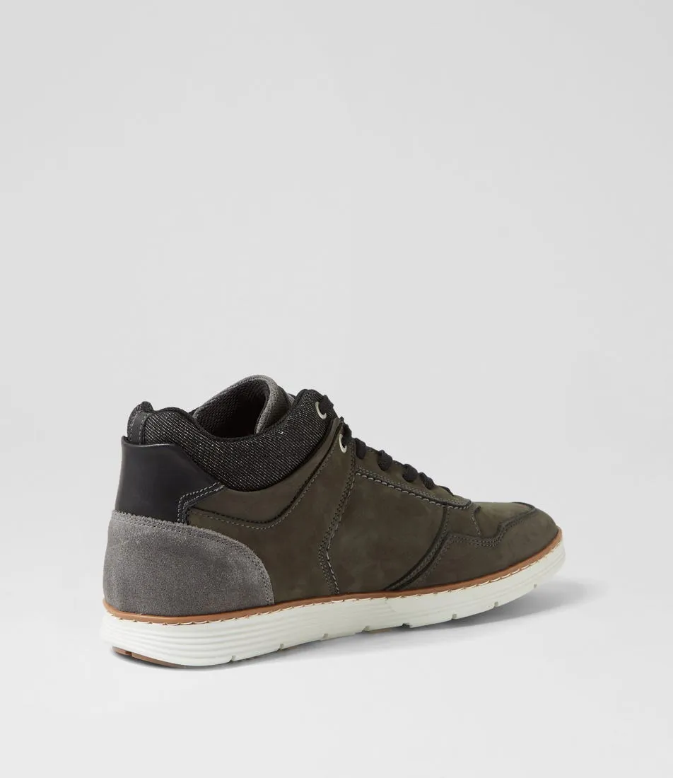 WILD RHINO Cape Smokey Leather Sneakers