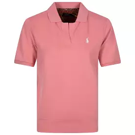 Womens Jersey Polo Shirt Desert Rose - 2024