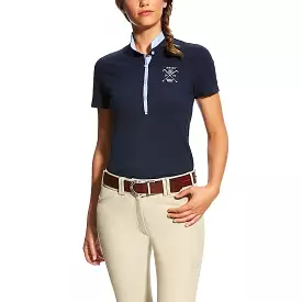 Women's Navy Ariat Del Mar Polo