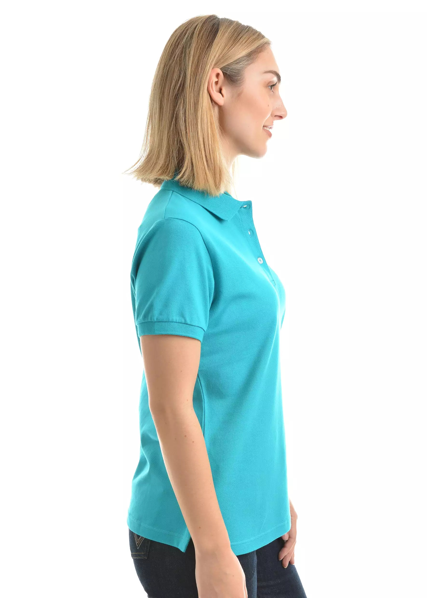 Women's Wrangler Tina Shortsleeve Polo - Teal