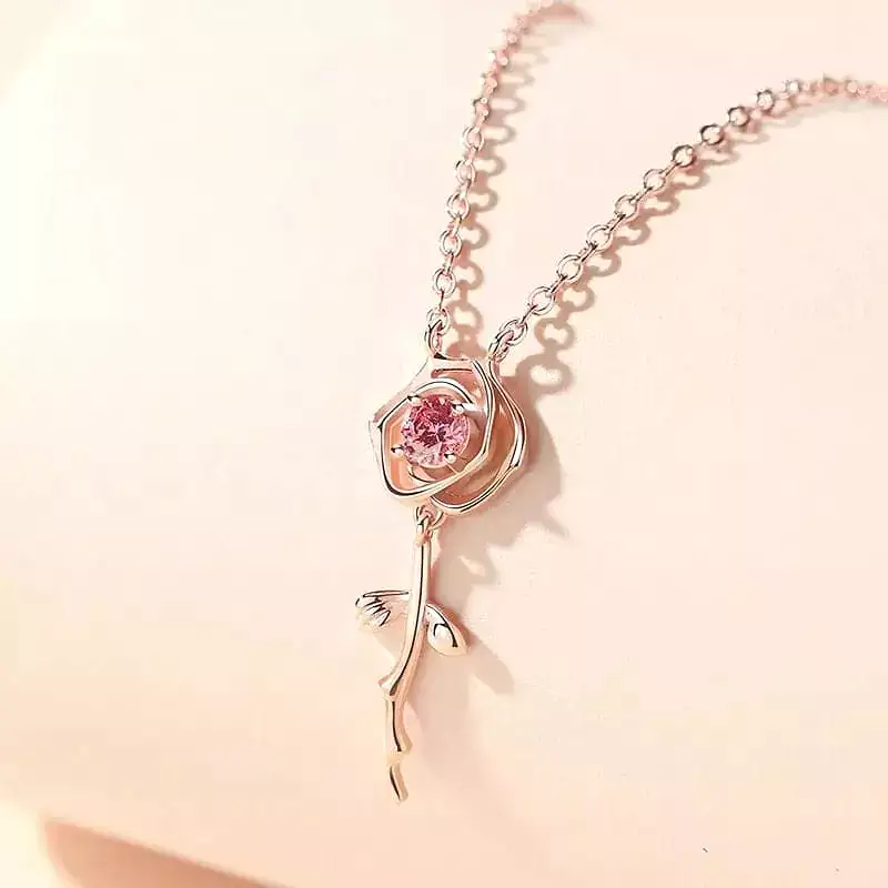 You Are My Rose Necklace W418